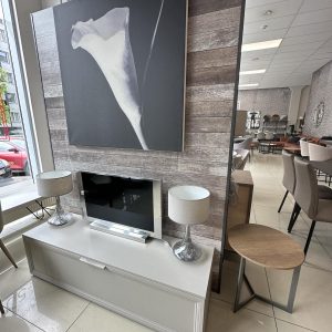 TV spintelė Medea 144 x 40 H 40 fasadas dažytas medis